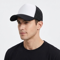 Gorra Trucker con Logotipo Personalizado, Protección Solar, 5 Paneles, Malla de Esponja, Unisex, Ajustable, Transpirable, Elegante, para Viajes al Aire Libre