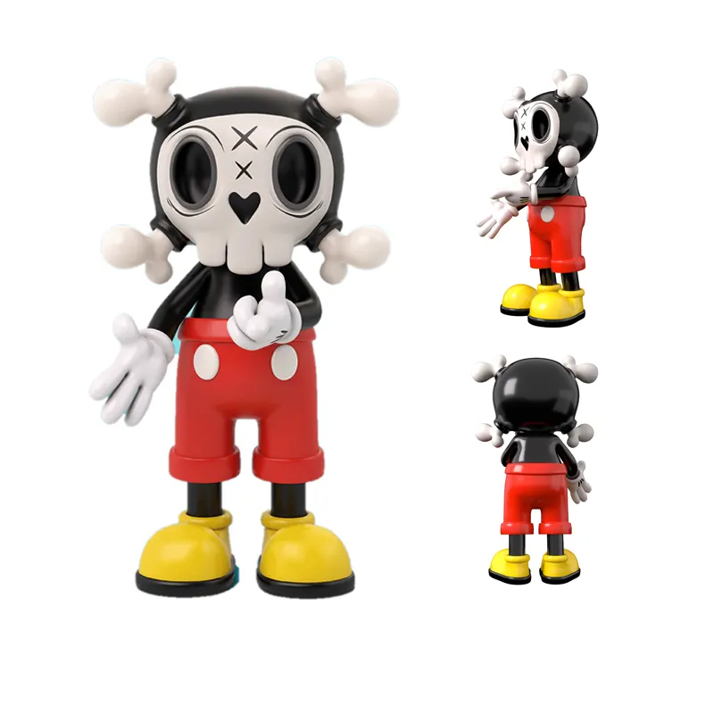 Hersteller Custom machen Sie eigene Vinyl Spielzeug Cartoon Mädchen Figur 3D-Modell Drucker Figuren