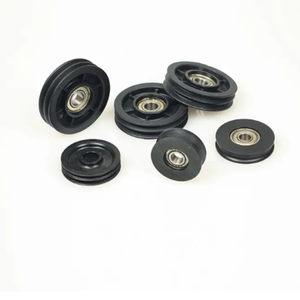 Precision CNC Machining Services Manufacturers Plastic Roller Rubber Nylon Timing Belt Conveyor Sheaves Pulley <strong>Wheel</strong> Bearing - Product Image 1