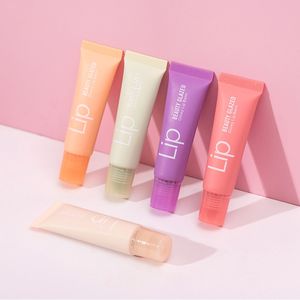 BEAUTY GLAZED Fruity Glow Lip Jelly Tint Balm Hidratante de larga duración Líneas suaves de labios Reduce Plumping Lip Gloss - Product Image 5