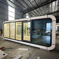 Maison modulaire préfabriquée de luxe Bâtiment fabriqué en Chine Maison capsule de luxe Appartement de bureau Maison préfabriquée
