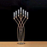 Support à fleurs en acrylique cristal de 100 cm, chandelier, centre de table, porte-bougie en verre pour décorations de mariage