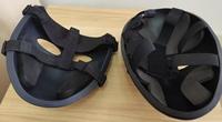 Écran facial balistique intégral en aramide, protection faciale de niveau IIIA avec casque FAST, sangle réglable pour la sécurité