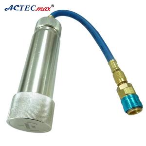 Injecteur de liquide frigorigène et de colorant pour climatisation automobile R134a, raccord femelle basse pression x 1/4" SAE mâle, à vis AC.135.304, outil pour système de climatisation R12/R134a - Product Image 3
