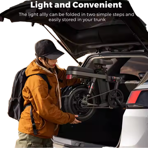 Almacén de EE. UU. Bicicleta eléctrica ENGWE T10 350W 14in Pedal Assist Ebike 48V 10Ah Bicicleta con batería de iones de litio - Product Image 3