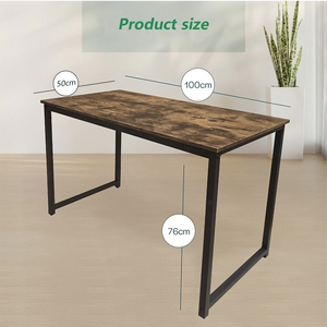 Bán buôn gỗ Studio máy tính nhà bảng kim loại chơi game Bàn đồ nội thất hiện đại máy tính bàn văn phòng - Product Image 2