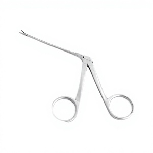 Pinces micro-alligator en acier de haute qualité, 3,5 pouces, dentelées, instruments manuels ORL, certifiées CE Classe I, pour chirurgie d'arthroscopie - Product Image 1