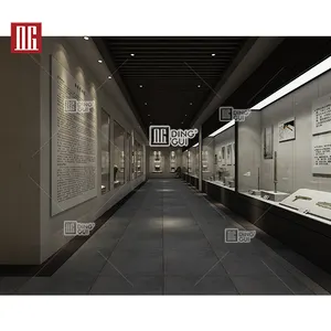 高品质现代博物馆设备基座陈列柜博物馆陈列柜产品