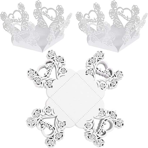 50 ชิ้น กระดาษห่อคัพเค้กรูปดอกไม้ กระดาษห่อทรัฟเฟิล กระดาษห่อช็อกโกแลต ถ้วยขนม กระดาษรองอบสำหรับงานปาร์ตี้ - Product Image 6