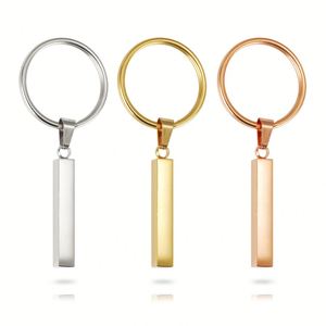 Llaveros de Barra de Oro Personalizados al por Mayor para Hoteles, Llaveros Promocionales de Alta Calidad con Logotipo para Hombre - Product Image 1