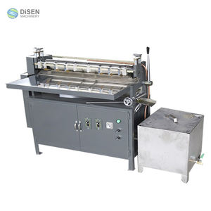 Haute fréquence double face couverture rigide en carton ondulé encolleuse rouleau - Product Image 1