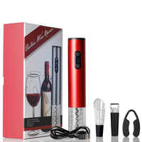 Ensemble d'accessoires de cuisine, cadeau pour hommes et femmes, Gadget tendance, ouvre-bouteille électronique, tire-bouchon à vin, Kit d'outils Rechargeable