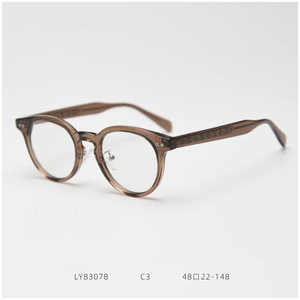 New Vòng Kính mắt khung Ý <span class=keywords><strong>Made</strong></span> 2025 Chất lượng cao Eyewear ánh sáng màu xanh kính Acetate khung quang học - Product Image 5