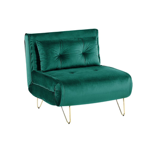 Canapé-lit pliant en velours, confortable et relaxant, idéal pour le salon - Product Image 2