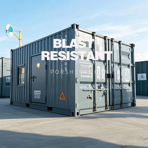 Bâtiments résistants aux explosions personnalisés Maisons modulées préfabriquées <span class=keywords><strong>Structure</strong></span> durcie pour la sécurité Maison antidéflagrante - Product Image 5