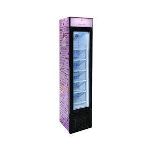 Meisda SD105B 105L Upright <strong>Slim</strong> Display Ice Cream Commercial <strong>Slim</strong> Single Door <strong>Freezer</strong> for Supermarket - Product Image 6