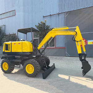 Trung Quốc máy xúc các nhà sản xuất Giá bất ngờ bán Chất lượng cao 4-8ton hiệu quả EPA/euro5 Vườn Nhà Mini Wheel máy xúc - Product Image 3