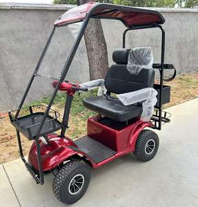 Scooter <span class=keywords><strong>de</strong></span> golf eléctrico con dirección asistida y dirección <span class=keywords><strong>de</strong></span> scooter para jugadores <span class=keywords><strong>de</strong></span> golf viejos y discapacitados - Product Image 4