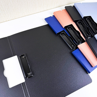Porte-documents multifonctionnel Ango en PP couleur unie A4 pour bureau, écriture, classement, enseignement, conférences et examens