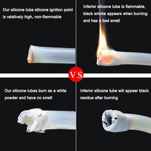 تصنيع المعدات الأصلية مخصص 35 أو سيليكون خرطوم مطاطي أنبوب سيليكون دائري ناعم الضغط لسفن السيارات - Product Image 2