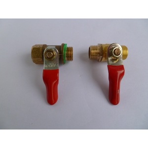 Brass Ball Valve 14mm M14 Double External Thread Switch For Car Wash Water System - Product Image 4