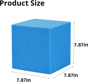 Mật độ cao đầy màu sắc bọt xốp khối Cube Bouncer bọt biển bọt khối xây dựng Pit khối cho trẻ em trampolines bảo vệ - Product Image 2