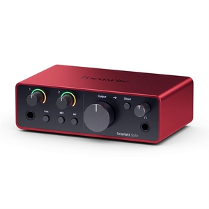 Interface audio USB Focusrite <span class=keywords><strong>Scarlett</strong></span> <span class=keywords><strong>2i2</strong></span> 4e génération 2 entrées/2 sorties 120 dB Mode Air Gain automatique pour l'enregistrement, les podcasts et le streaming - Product Image 3