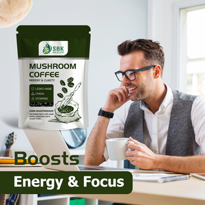 Café aux champignons produisant des bienfaits pour le cerveau : enrichi en Crinière de lion et Vitamine B, aide à stimuler la vigilance et à améliorer la mémoire. - Product Image 4