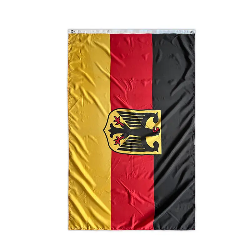 आउटडोर हैंगिंग गाढ़ा पॉलिएस्टर 3x5 फीट राष्ट्रीय ध्वज जर्मन ईगल ध्वज