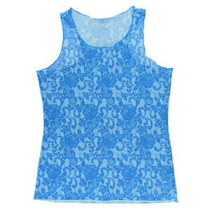 Brooks Womens Micro <b>Mesh</b> Racer Back Tank <b>Top</b> Blue M, Color: Blue | 100% Authentic - Product Image 1