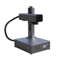 Portable petit laser à fibre 20w 30w 50w Max Raycus JPT machine de marquage laser à fibre de bureau à vendre