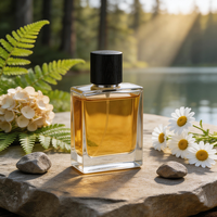 Nouvelle Bouteille de Parfum Vide en Verre 50ml avec Pompe Distributrice de Lotion, Vaporisateur Hydratant, Finition Mate, Cosmétiques, Estampage à Chaud, Diffuseur à Bâtonnets