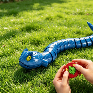 Bemay Toy Amphibious 2.4G Remote Control Snake Toy, 2-in-1 Land &amp; Water RC Viper with Detachable Segmented Body - Product Image 5