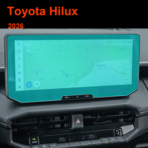 Protector de Pantalla de Vidrio Templado para Pantalla Táctil de <span class=keywords><strong>Toyota</strong></span> Land Cruiser <span class=keywords><strong>Hilux</strong></span> 4Runner Tacoma, Lámina Protectora para Pantalla Multimedia - Product Image 4