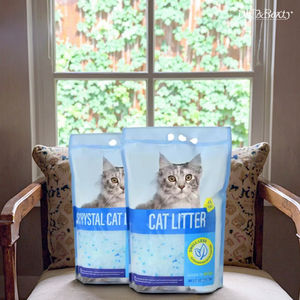 Fabrika Satışı Güçlü Dış Mekan Kullanımı İçin Kokusuz Şeffaf Kırılmış Bentonit Kedi Kumu Yüksek Su Emici Kediler İçin - Product Image 1