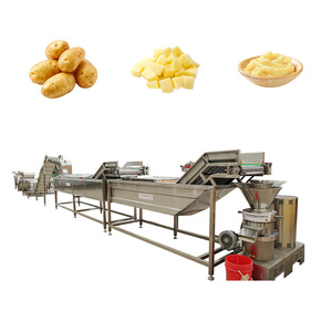 Industrielle Kartoffelpüree-Produktions linie Voll automatische Kartoffel püree-Verarbeitung ausrüstung/Produktions linie - Product Image 4