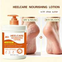 Lotion hydratante et nourrissante pour les pieds au beurre de karité, exfoliante pour soulager les peaux sèches et rugueuses, soin quotidien pour les talons, Milkrect, fabricant OEM