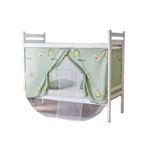 Cortinas de dormitório estudantil com alto sombreamento e mosquiteiros integrados em grande venda