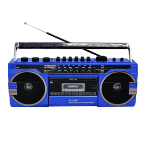 Transistor <span class=keywords><strong>Stereo</strong></span> portatile Vintage AM FM SW Radio Tape <span class=keywords><strong>Cassette</strong></span> Recorder Player <span class=keywords><strong>con</strong></span> USB - Product Image 1