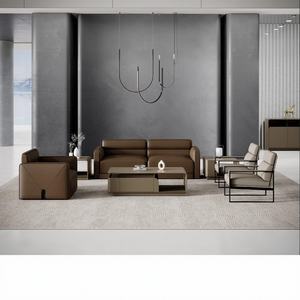 Moderno tavolo d'angolo del tavolo del centro legno minimizzato mobili di Design centro in legno tavolino da tè per soggiorno ufficio - Product Image 1