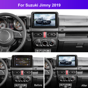 Podofo Double Din Android Autoradio 4 + 64G 9 pouces Autoradio sans fil Carplay Android Auto Pour <span class=keywords><strong>SUZUKI</strong></span> <span class=keywords><strong>Jimny</strong></span> <span class=keywords><strong>2019</strong></span> IPS DSP WIFI RDS - Product Image 4