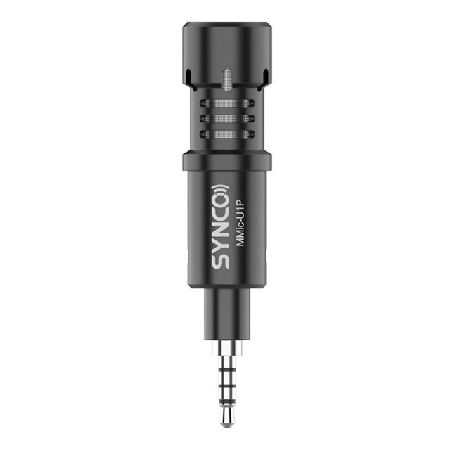 SYNCO MMic-U1P Mini Smartphone Microphone Cardioid Condenser Mic with 3.5mm TRRS Plug for Smartphone