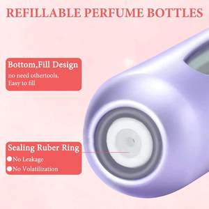 Aluminum <b>Mini</b> <b>Perfume</b> Spray Free <b>Sample</b> Travel <b>Perfume</b> Bottle Compact Reusable 5ml Refillable Atomizer Lotion Essential Oil - Product Image 4