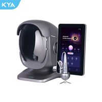 Analyseur de peau 3D IA Lampe de Woods X3 Pro Scanner professionnel de teint et d'hydratation pour le visage et les lèvres, idéal pour les spas de beauté, prise UE