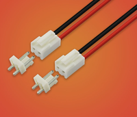 Connecteurs mâles/femelles KMD VH3.96, conducteur en cuivre étamé, isolation en PVC, rouge/noir, faisceau de câbles 24/22/26AWG, éclairage LED, salle de bain