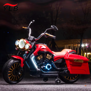 Moto électrique pour enfants, tricycle à deux places avec <span class=keywords><strong>musique</strong></span>, extra-large pour garçons et filles de 3 à 12 ans - Product Image 4