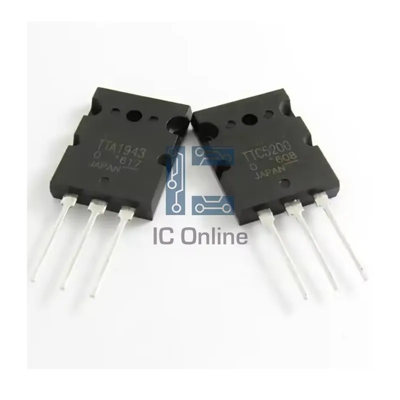 wholesale Original transistors TTA1943 TTC5200 TO-3PL Transistors Bom one-stop service