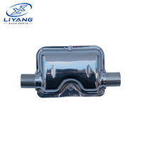 Nuevo Tubo de Escape Curvo de 24mm para Calentador Diésel de Estacionamiento, RV, Camper, Van - Silenciador Metálico, Tubo de Curva, Piezas de Automóvil