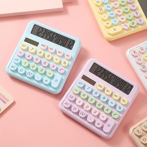 Coloré calculer 12 chiffres grandes clés <span class=keywords><strong>calculatrice</strong></span> mécanique de bureau mignon comptable <span class=keywords><strong>calculatrice</strong></span> <span class=keywords><strong>financière</strong></span> jumbo de bureau - Product Image 2