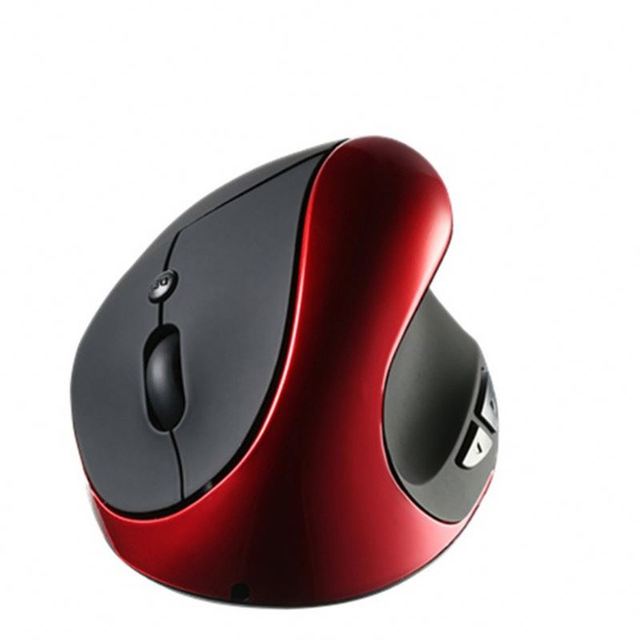 Oempromo USB 2.4G Rechargeable Ergonomic Optical Vertical Wireless Mouse LGB Backlight Custom Business Gifts Fashionable